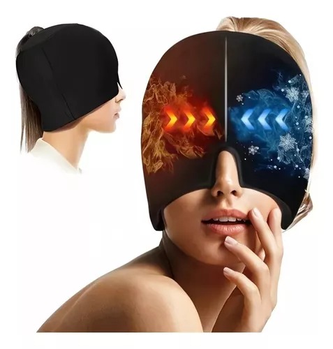 Miniatura 3 de Gorro Para Migraña Alivio Compresa Gel